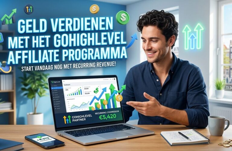 Geld Verdienen Met Het GoHighLevel Affiliate Programma